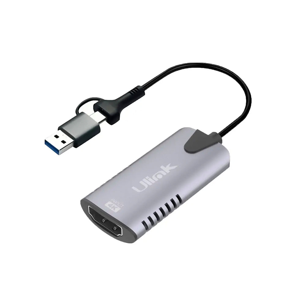 Tarjeta Capturadora de Video HDMI 4K a USB C / USB3.0 / Ulink UL-ADV2