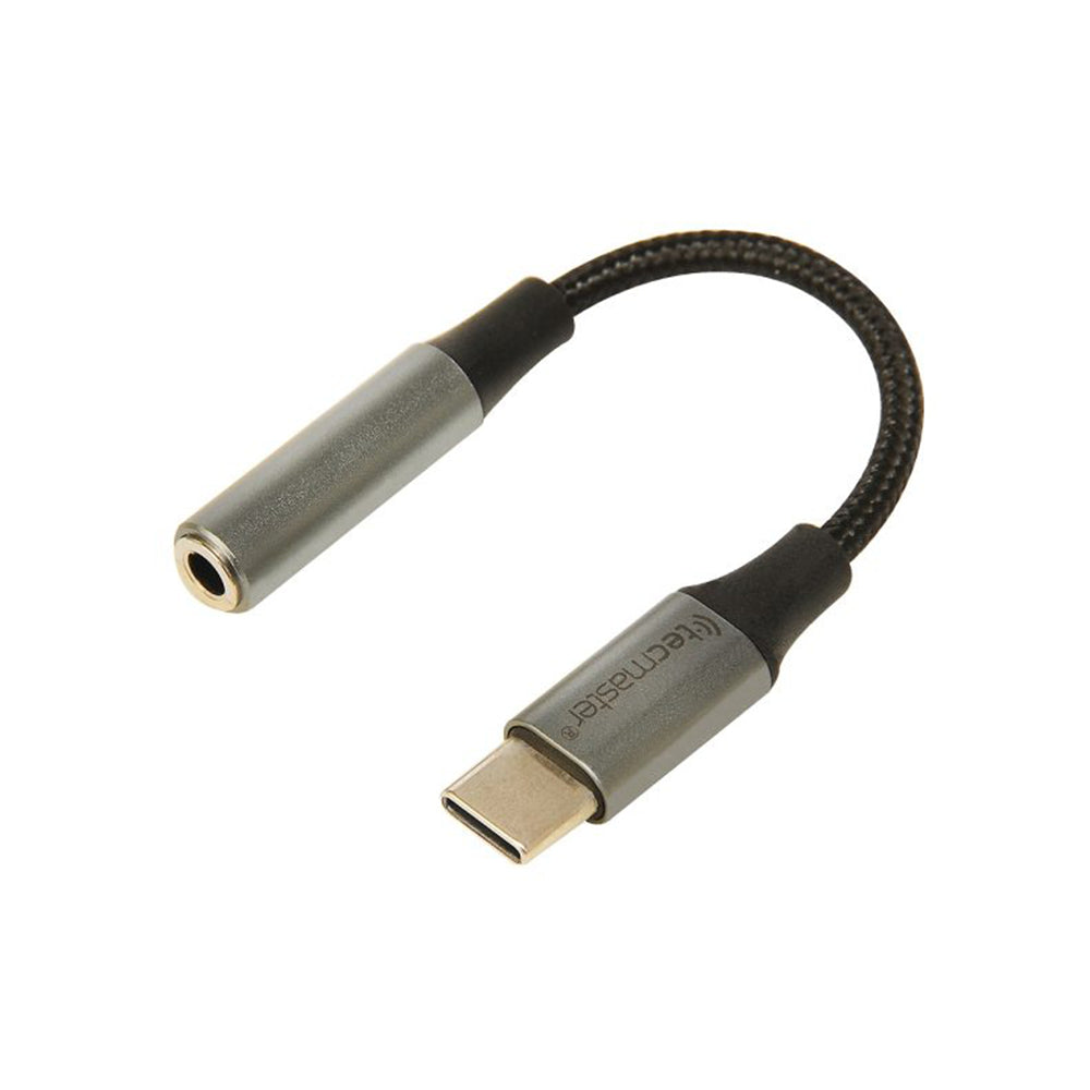 Tecmaster TM-200536 Adaptador USB-C a Jack 3.5mm