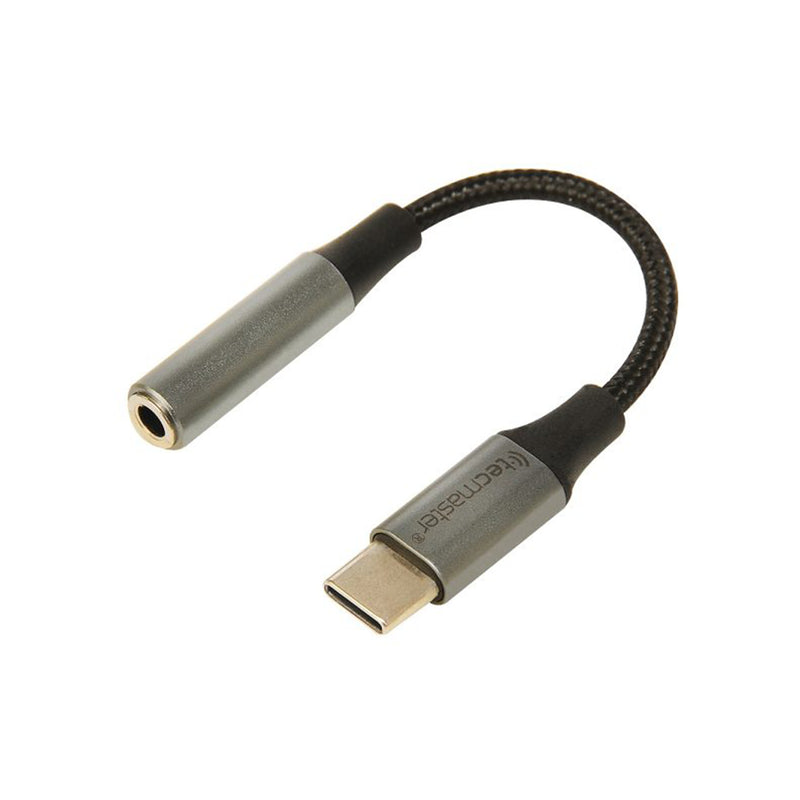 Tecmaster TM-200536 Adaptador USB-C a Jack 3.5mm