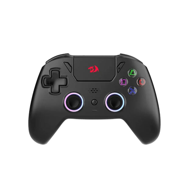 Control inalámbrico Multiplataforma Redragon G820 Darkflame, Color Negro