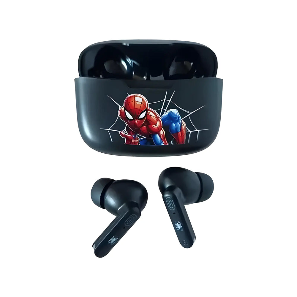Audífono In-Ear Bluetooth Marvel Spiderman Touch Control, Color Negro