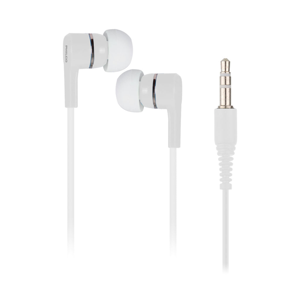 Audífono In-Ear Philco 90WHT, Jack 3.5mm, Color Blanco