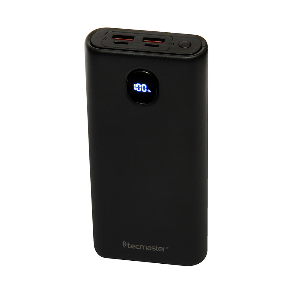 Cargador Batería Externa Power Bank 20.000 mah PD20W Tecmaster TM-200552
