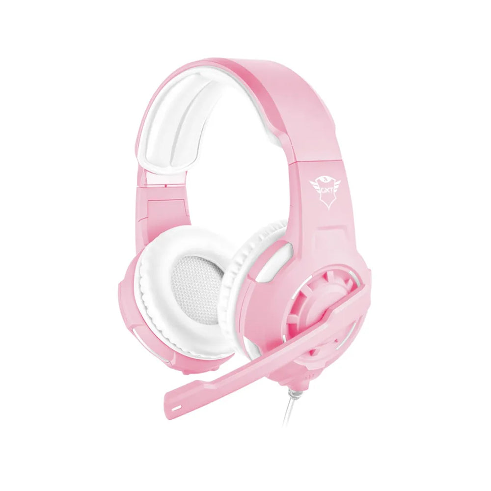 Audífono Gamer Trust Radius, Multiplataforma, Jack 3.5mm, Color Rosado