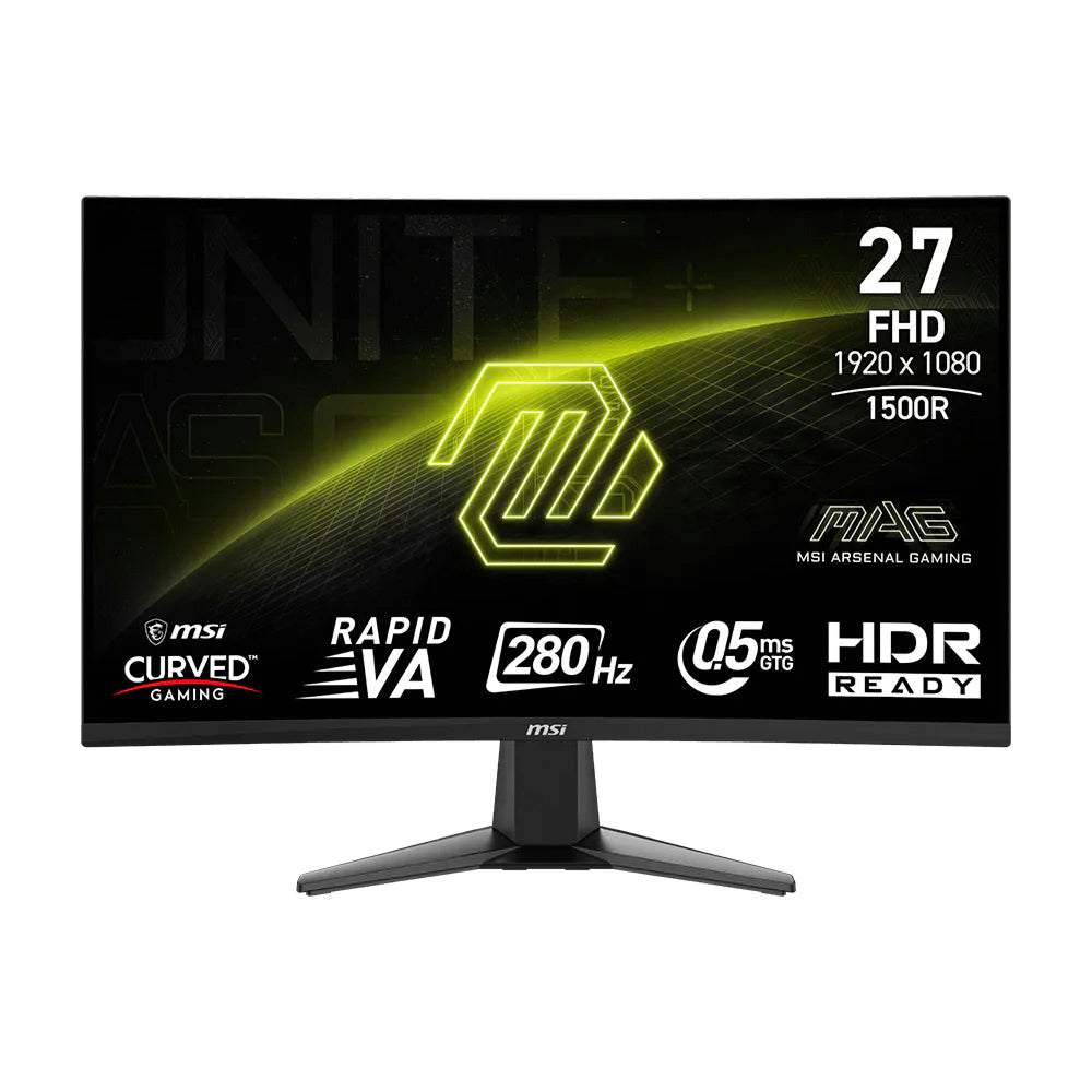 Monitor Gamer MSI MAG 276CXF 27" Full HD 280Hz Curvo