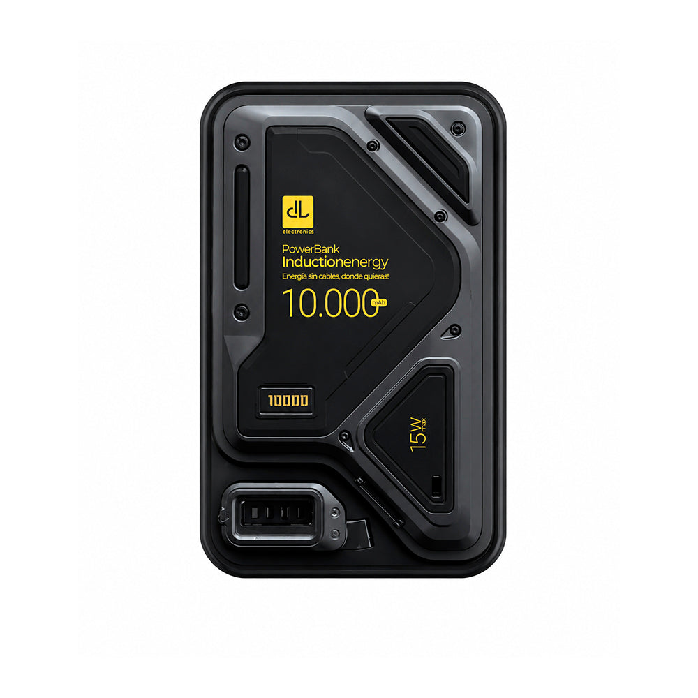 Power Bank Digilife IVPB0001BK 10.000 mAh Carga Inalámbrica 15W y Carga Rápida 22.5W