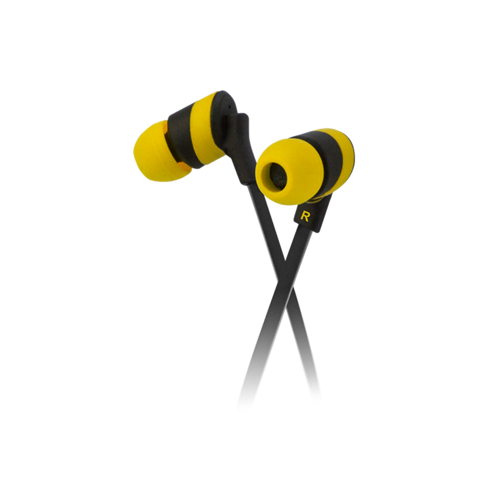 Audífono In-Ear Klip Xtreme KHS-625YL, Jack 3.5mm, Color Amarillo