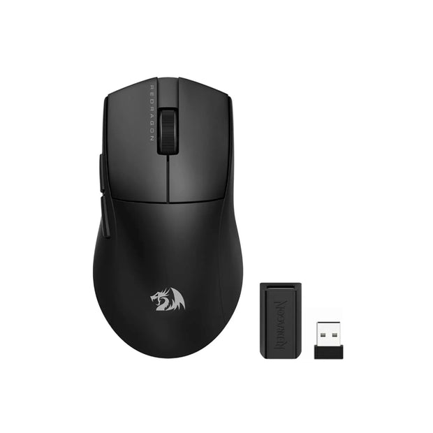 Mouse Gamer inalámbrico Redragon King Pro 1K M916, Color Negro