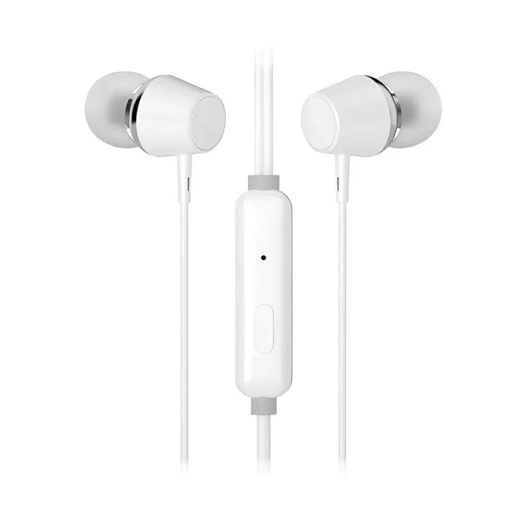 Audífono In-Ear HP DHE-7000, Jack 3.5mm, Color Blanco
