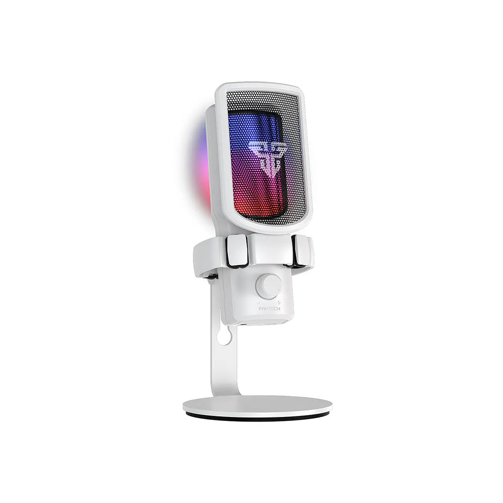 Micrófono inalámbrico Fantech WMCX01 LEVIOSA WAVE, Color Blanco