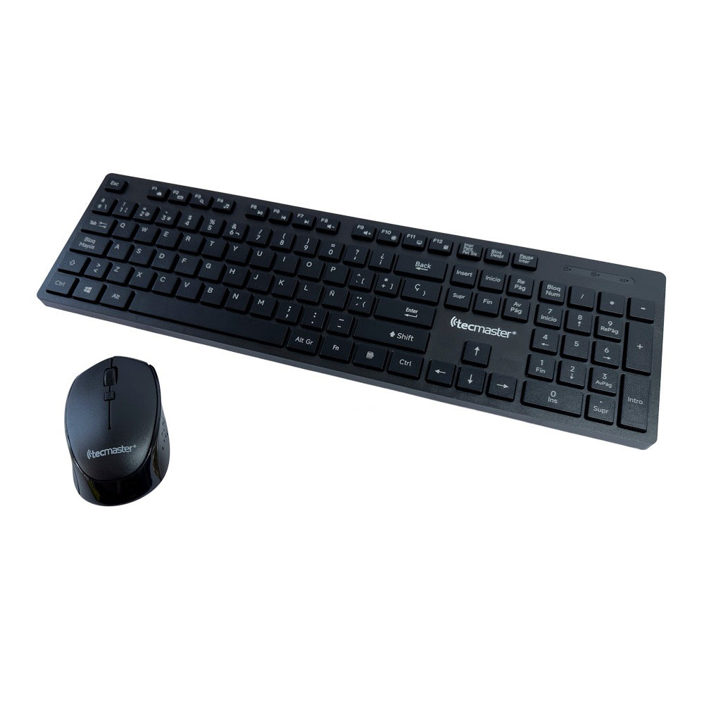 Combo Teclado (ES) + Mouse inalámbrico 2.4 GHz Tecmaster TM-100568