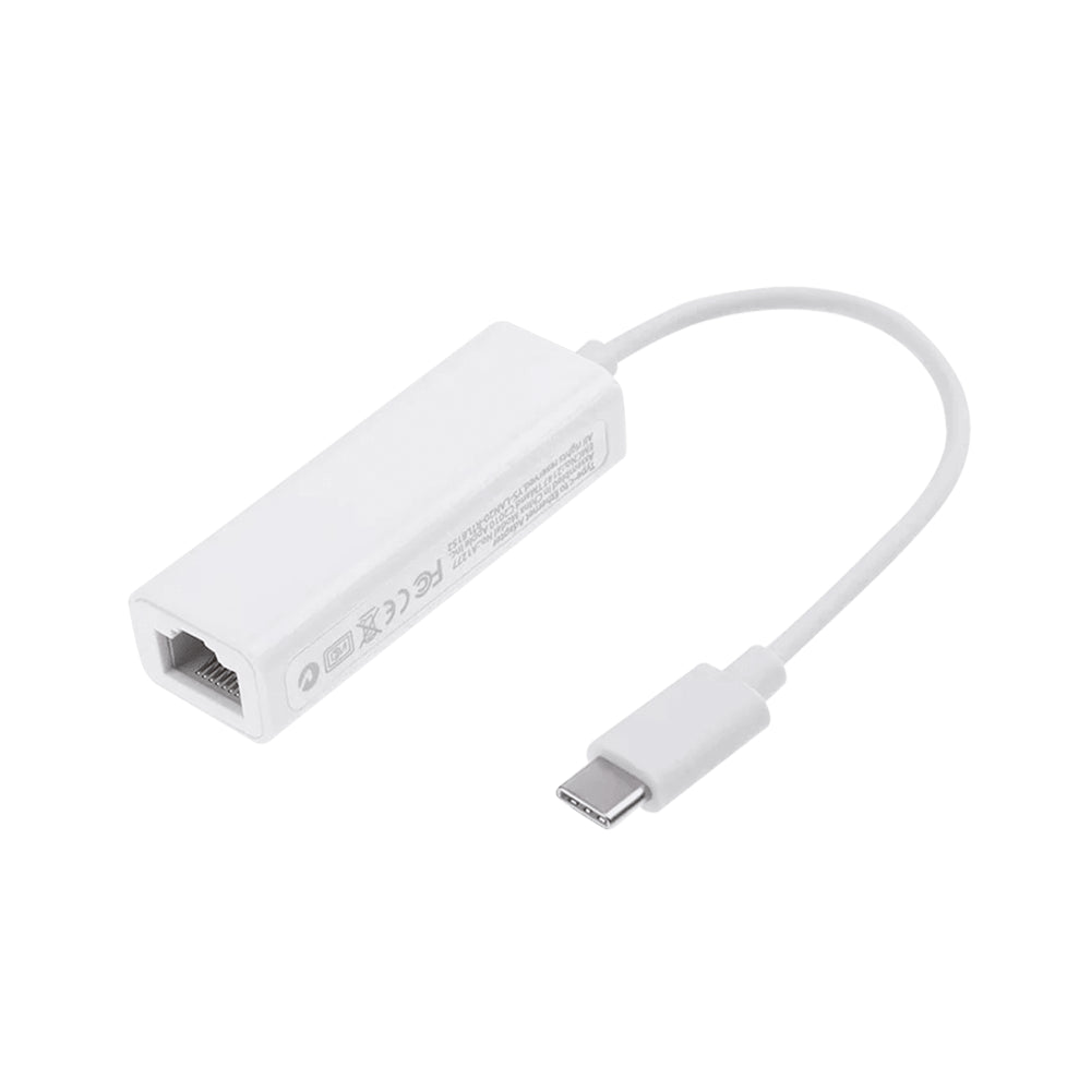 Adaptador Ethernet Motomo MO-RJ45, USB-C A RJ45, 100 Mbps