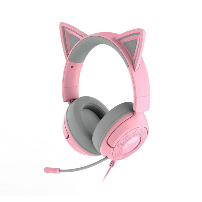 Audífono Gamer Razer Kraken Kitty V3 X Quartz Edition
