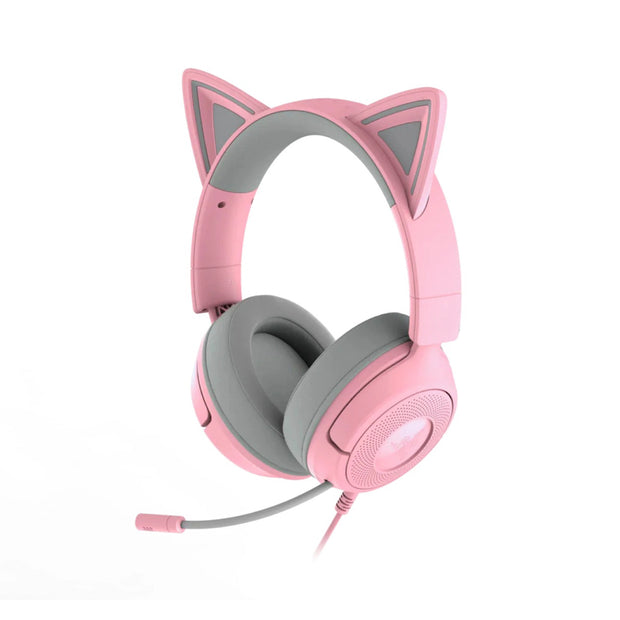 Audífono Gamer Razer Kraken Kitty V3 X Quartz Edition