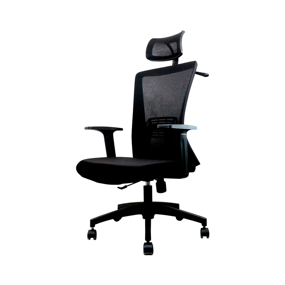 Silla de Oficina Fantech OCA258, Color Negro