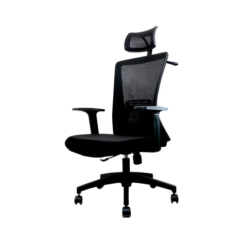 Silla de Oficina Fantech OCA258, Color Negro
