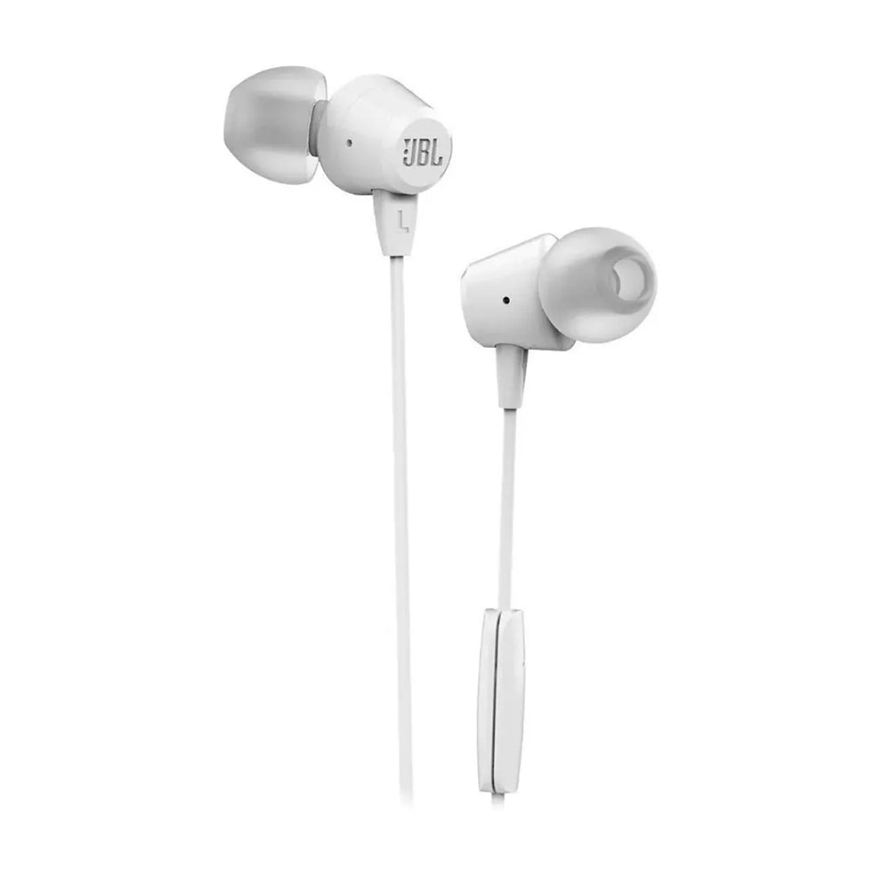 Audífono In-Ear JBL C50HI, Jack 3.5mm, Color blanco
