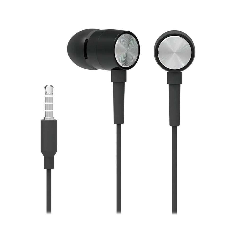 Audífono In-Ear HP DHE-1111, Jack 3.5mm, Color Negro