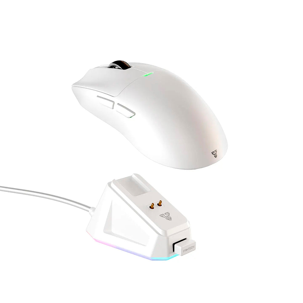 Mouse Gamer inalámbrico Fantech WG13E TANTO E, Color Blanco