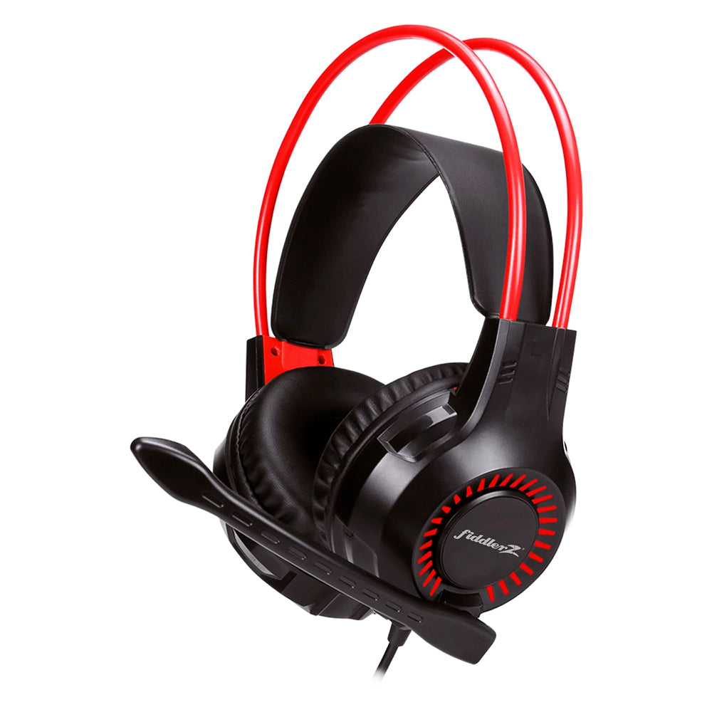 Audífono Gamer Fiddler Z HP820, Multiplataforma, Color Negro