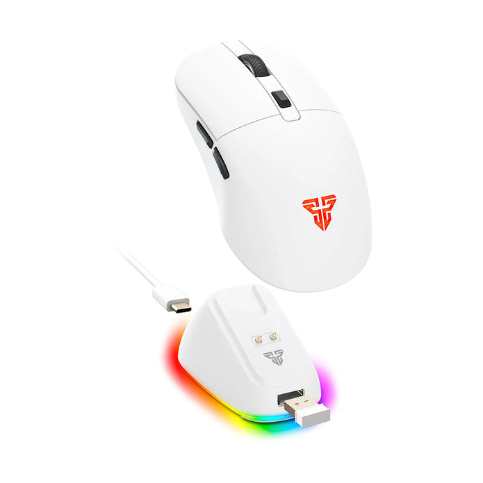 Mouse Gamer inalámbrico Fantech WG9RD Kanata White