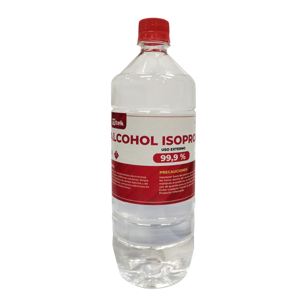 Alcohol isopropílico 99,9% 1LT Utek