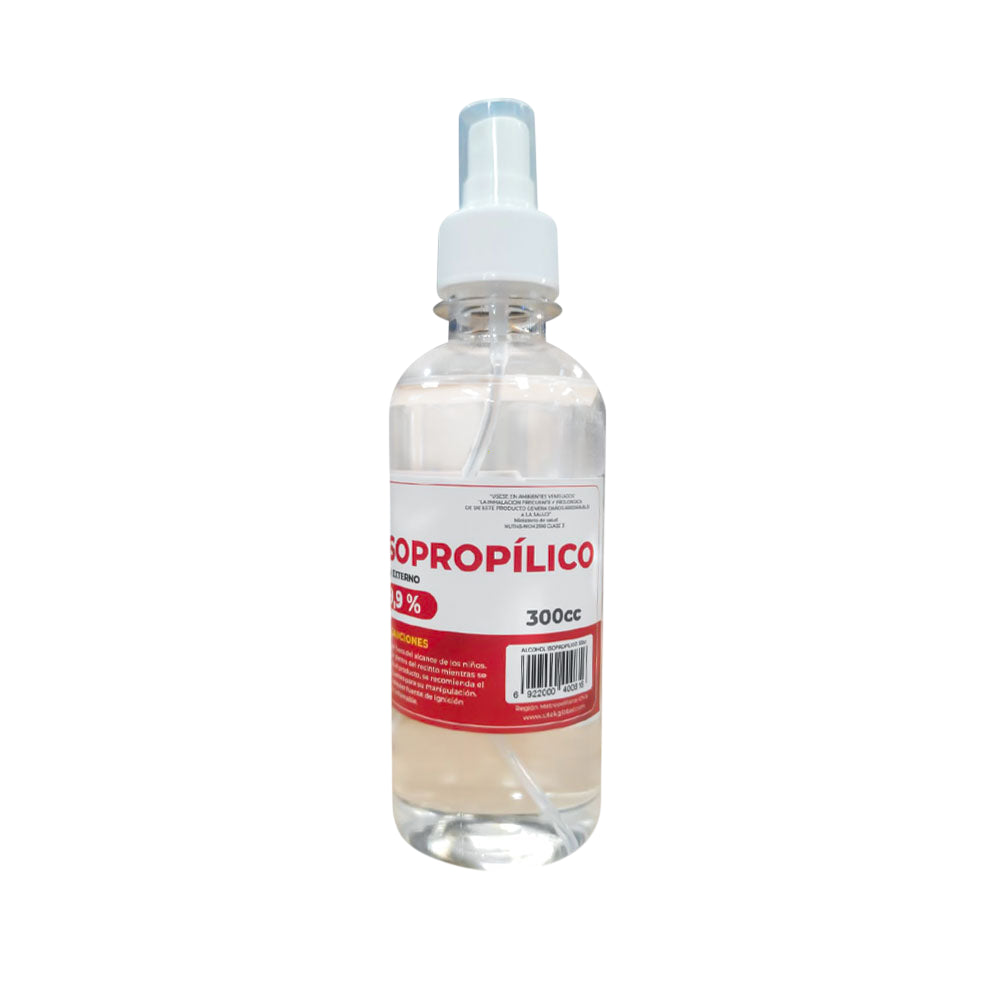 Alcohol isopropílico 99,9% 300 Ml Con Difusor Utek