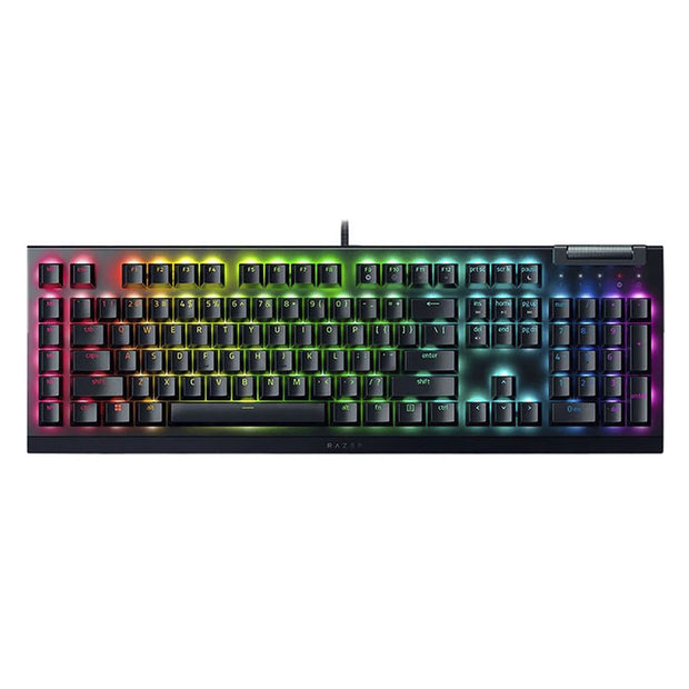 Teclado (ES) Gamer Razer Blackwidow V4 X, Switch Amarillo, RGB