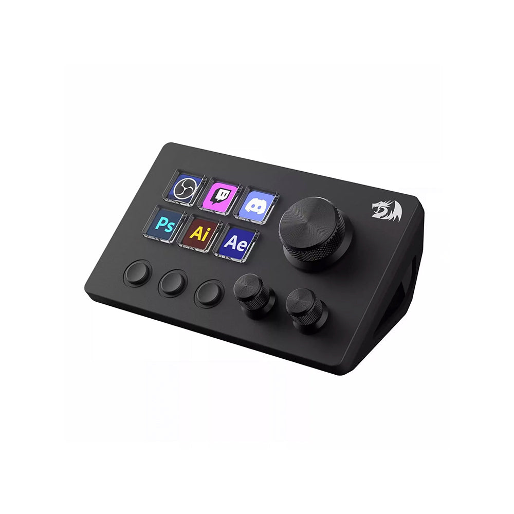 Controlador de Streaming Redragon SS-551 SKYRIDER, 6 Teclas, 3 Perillas