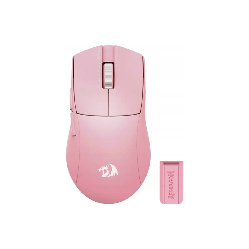 Mouse Gamer inalámbrico Redragon King Pro 4K M916 Pink