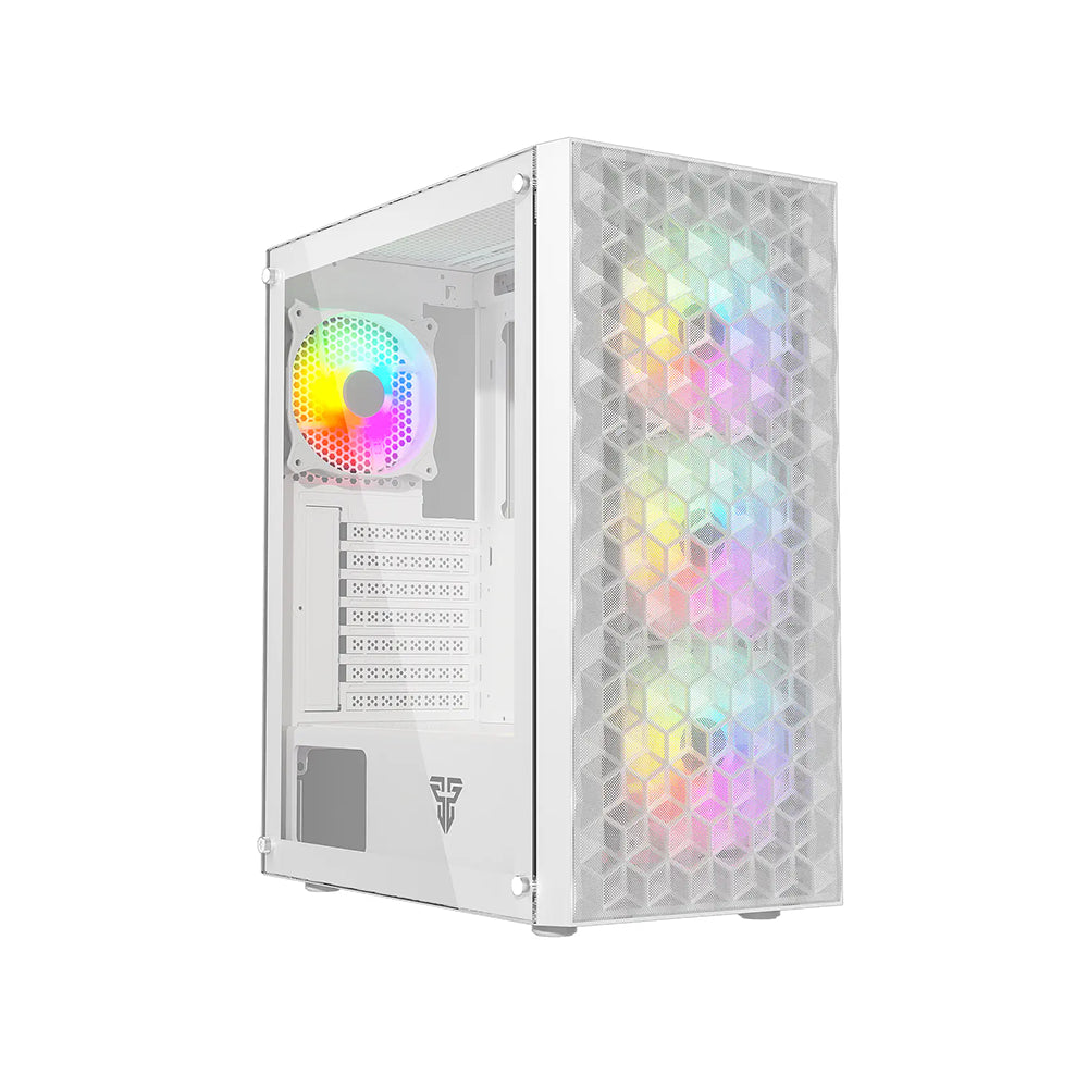 Gabinete Fantech CG83 AERO II RGB, Color Blanco