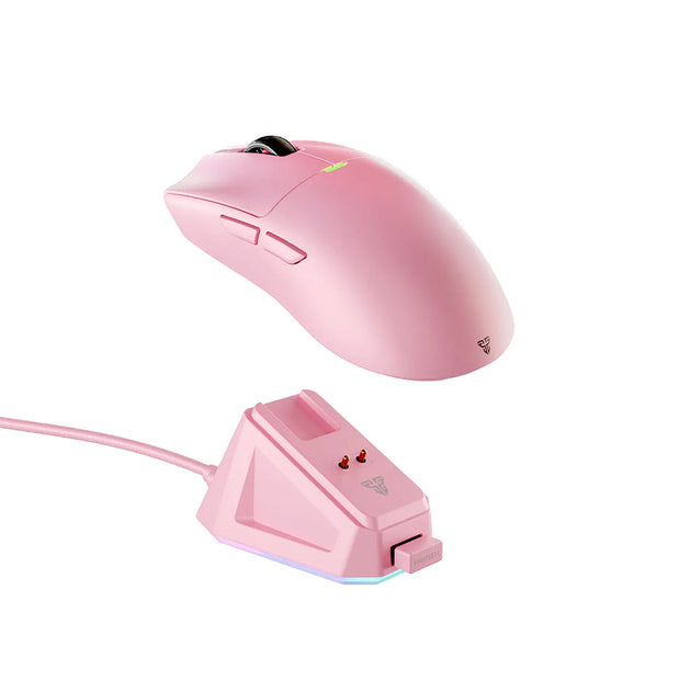 Mouse Gamer inalámbrico Fantech WG13E TANTO E, Color Rosado