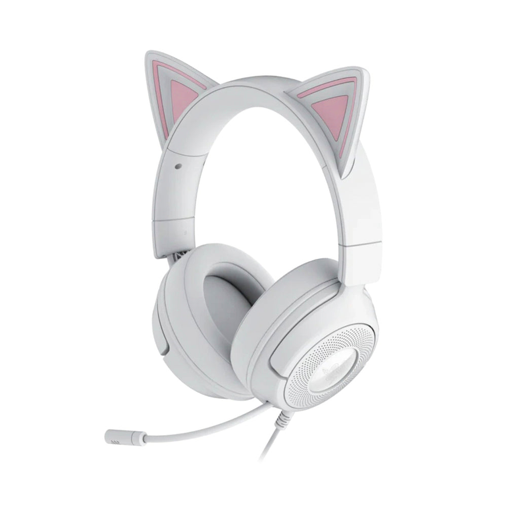 Audífono Gamer Razer Kraken Kitty V3 X White