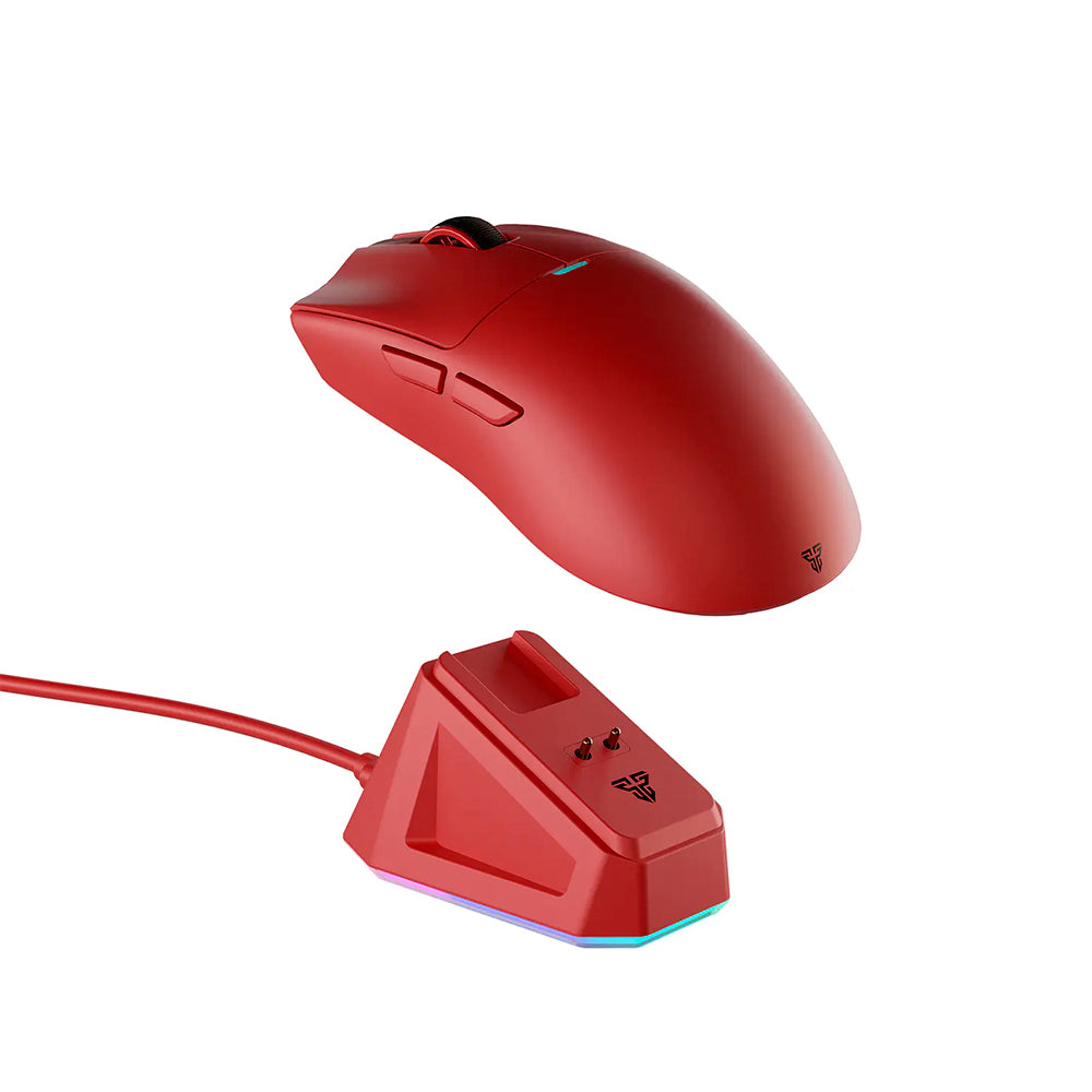 Mouse Gamer inalámbrico Fantech WG13P TANTO PRO, Color Rojo