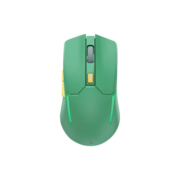 Mouse Gamer inalámbrico Fantech WGC2 VENOM II, Color Verde