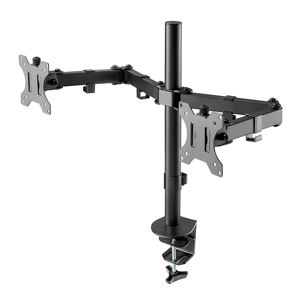Soporte Para 2 Monitores Fijos 14" a 32", Exelink EXSF2