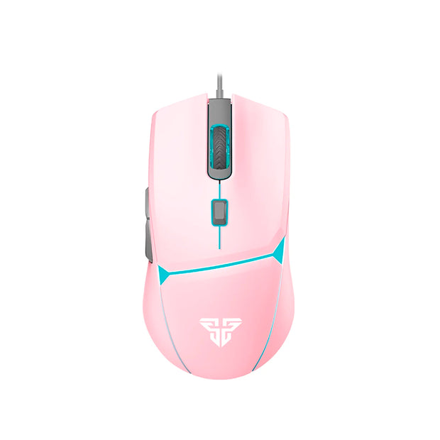 Mouse Gamer Con Cable Fantech Crypto VX7, Color Rosado