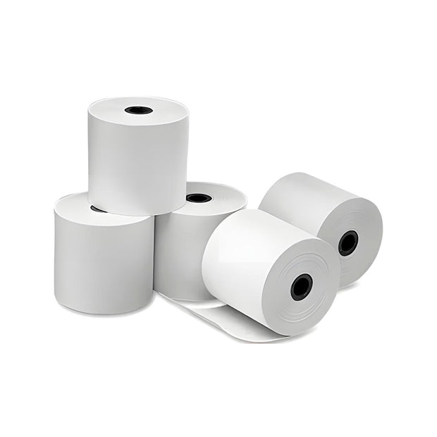 Rollo de Papel Térmico 80x80mm de 59 grs (Pack de 5 unidades)
