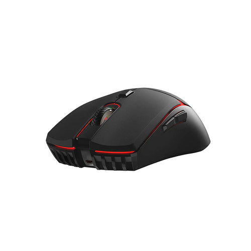 Mouse Gamer inalámbrico Fantech Crypto WGC3, Color Negro