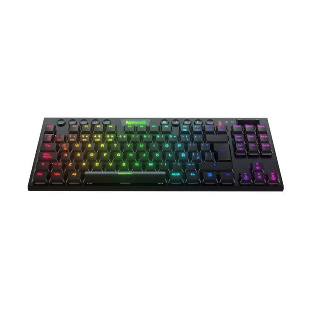 Teclado Mecánico Gamer Redragon Horus TKL K621-RGB inalámbrico Switch Red - Español