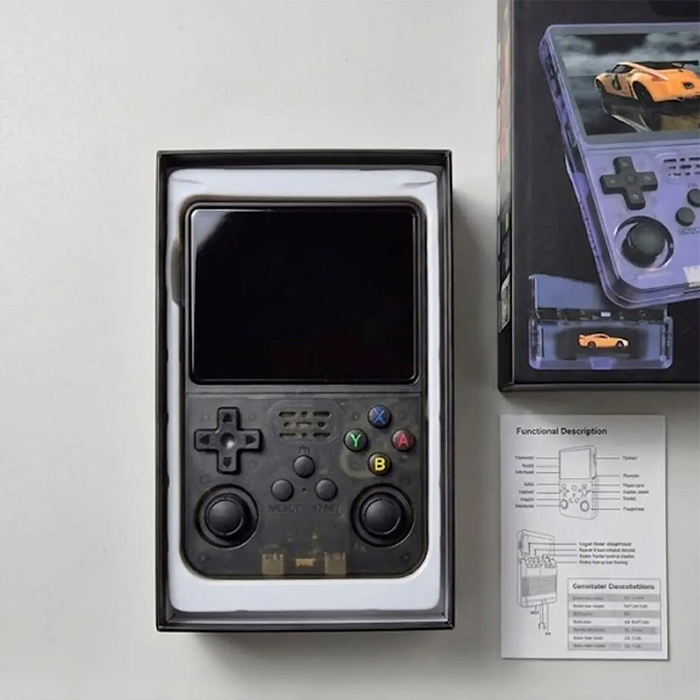 Consola de Juegos Retro R36S 64GB Color Negro