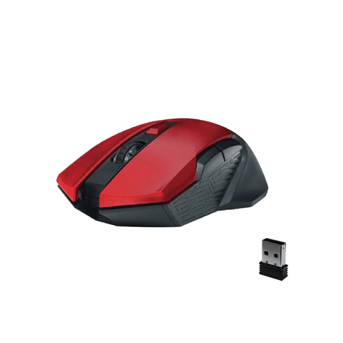 Mouse Gamer inalámbrico Fantech Raigor II WG10, Color Rojo