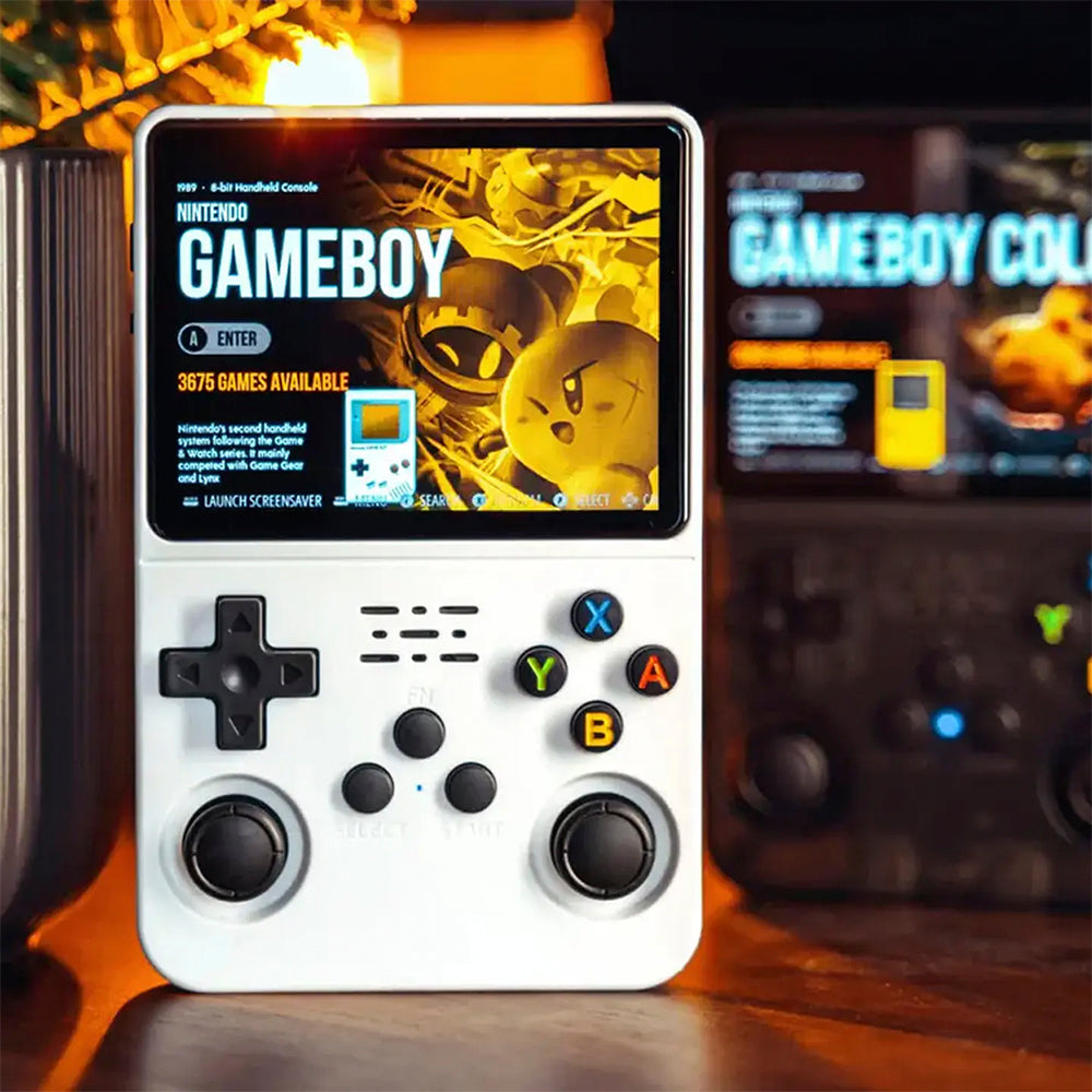 Consola de Juegos Retro R36S 64GB Color Blanco