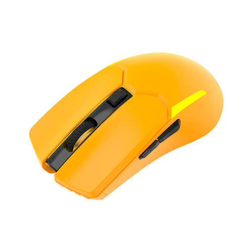 Mouse Gamer inalámbrico Fantech WGC2 VENOM II, Color Amarillo