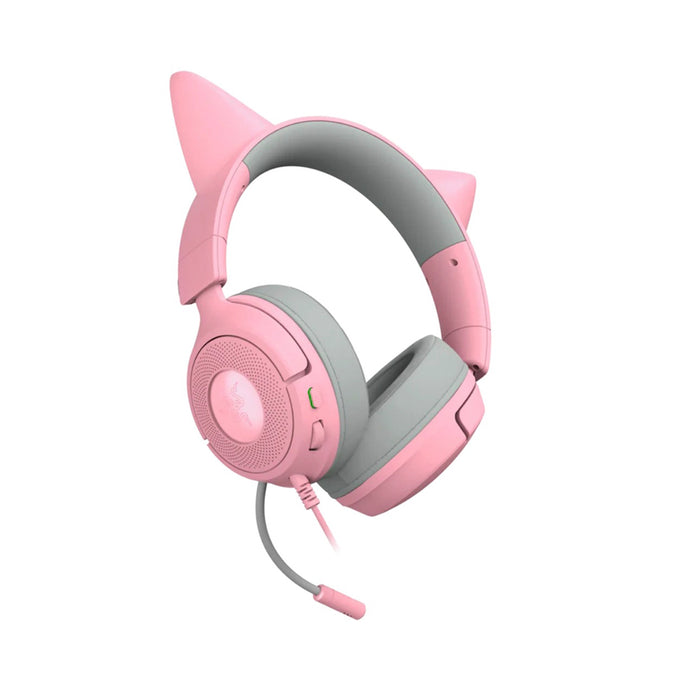 Audífono Gamer Razer Kraken Kitty V3 X Quartz Edition