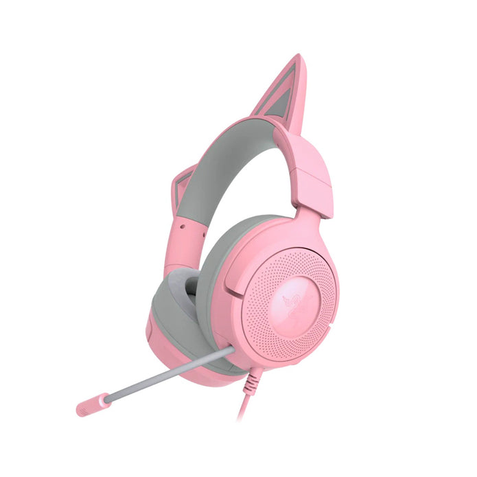 Audífono Gamer Razer Kraken Kitty V3 X Quartz Edition