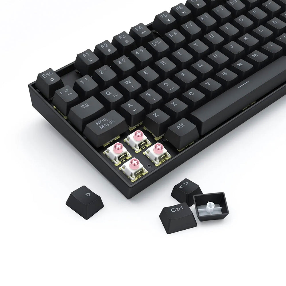 Teclado Mecánico Gamer Redragon Kumara Magnético K552RGB-M - Español